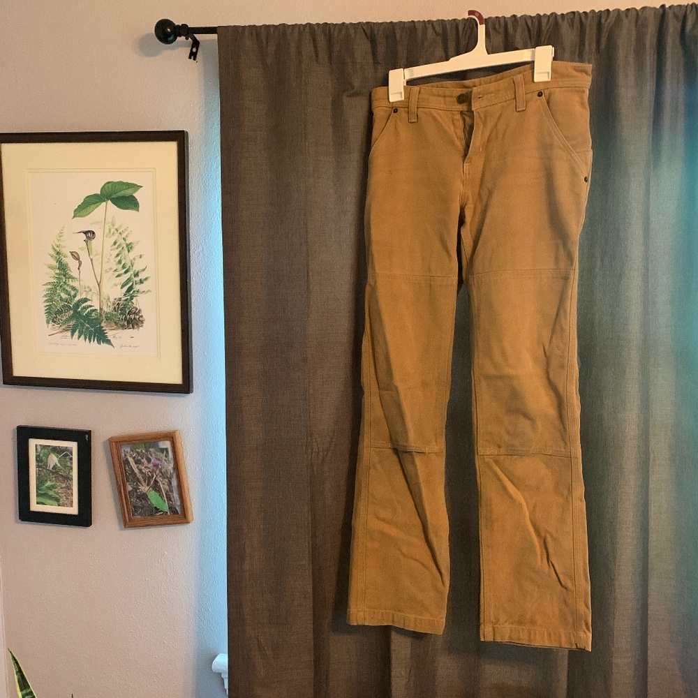 Patagonia iron forge Hemp canvas work pants size 4